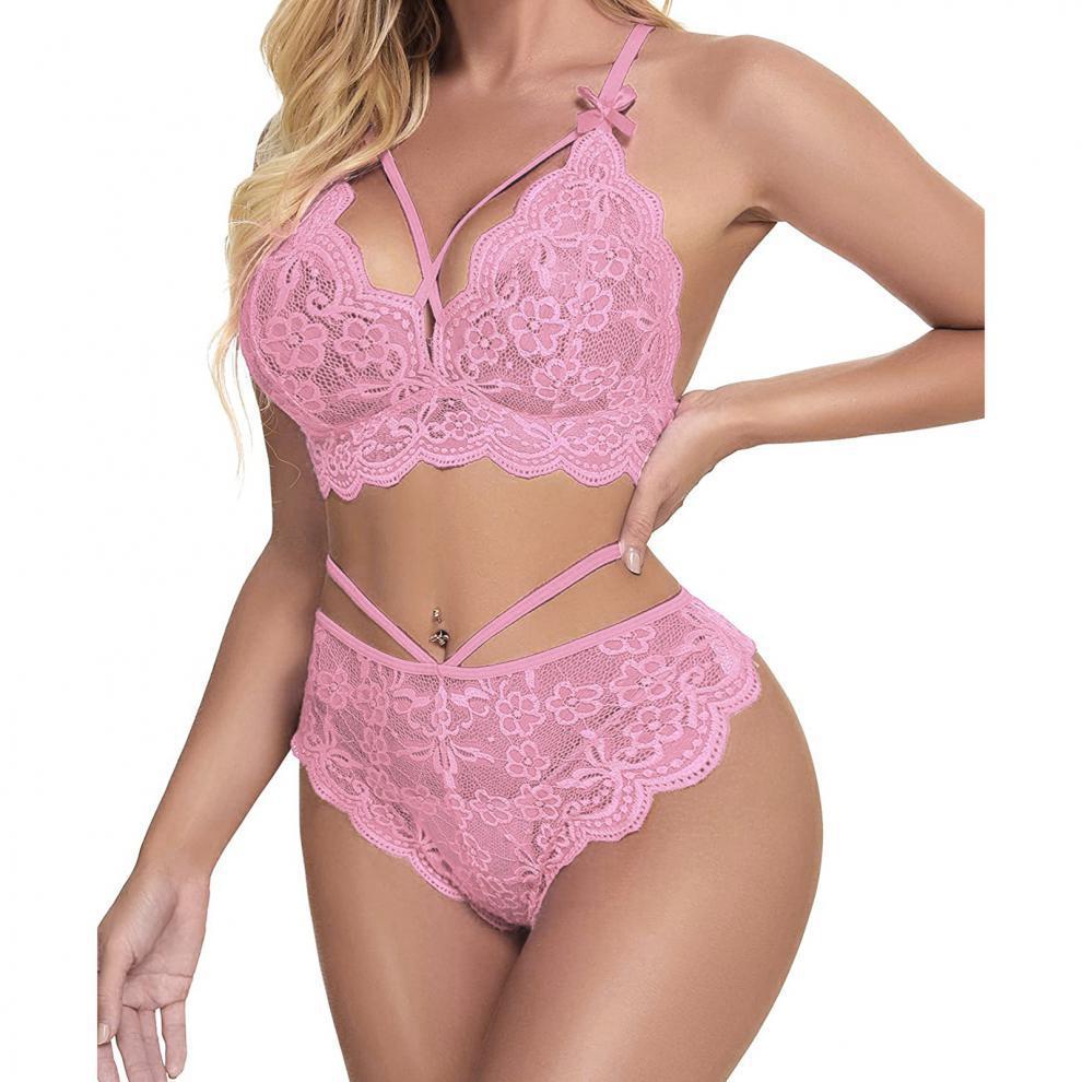 Sexy Lingerie Set Multi-color Split Lace Temptation Erotic Lingerie for Women-SLIQIA