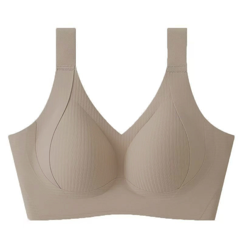 High-Quality Full-Cup Plus Size Seamless Bra for Women with Large Bust Push-Up Bra