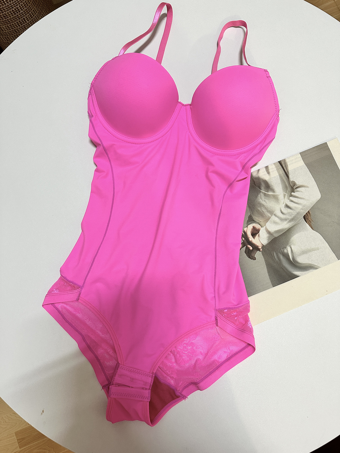 Women's Shapewear Tummy Control Bodysuit Postpartum Waist Trainer Shapewear Vest Chest Support Bra Camisole Base Layer Underwear-SLIQIA