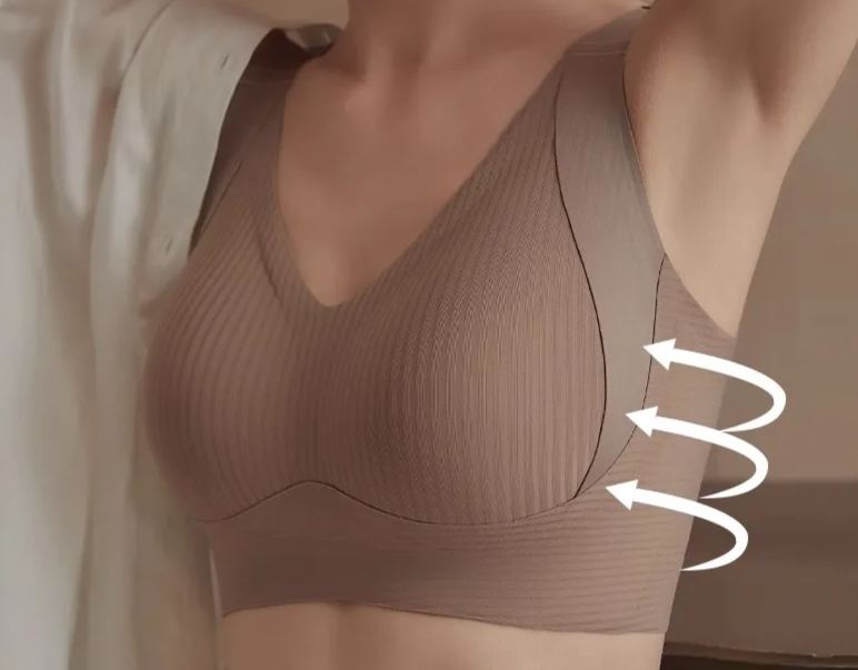 High-Quality Full-Cup Plus Size Seamless Bra for Women with Large Bust Push-Up Bra