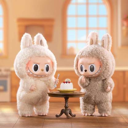 正規品 LABUBU Exciting Macaron Soymilk Labubu The Monsters Exciting Macaron Vinyl Face Series Soy