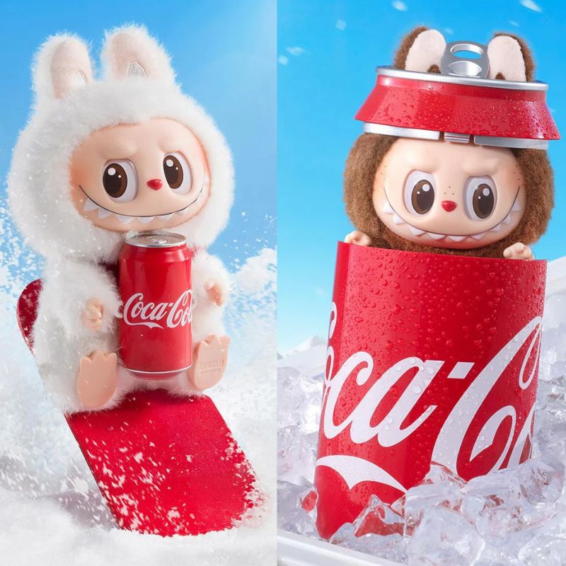 即決⭕️ 正規品 LABUBU COCA-COLA Original Ready Stock Popmart Labubu v3 Coca Cola 正版Labubu
