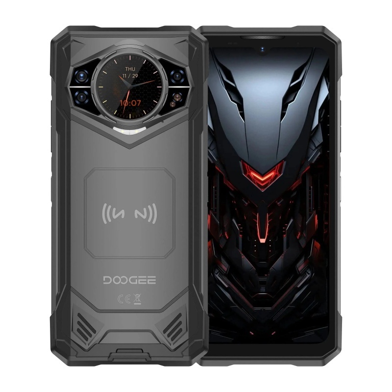 DOOGEE S200X 1.32-inch rear AMOLED display, up to 32 GB RAM + 512 GB storage