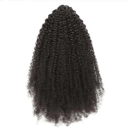 Afro Curly Claw Ponytail Human Hair 100% Hair Extensions 8-22 Inches