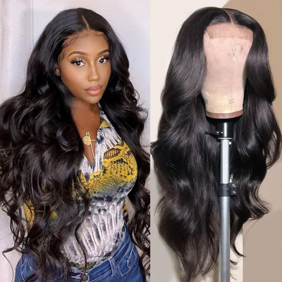 4x4 Lace Closure Wig Human Hair Brazilian Body Wave Lace Wigs for Women Human Hair Wigs