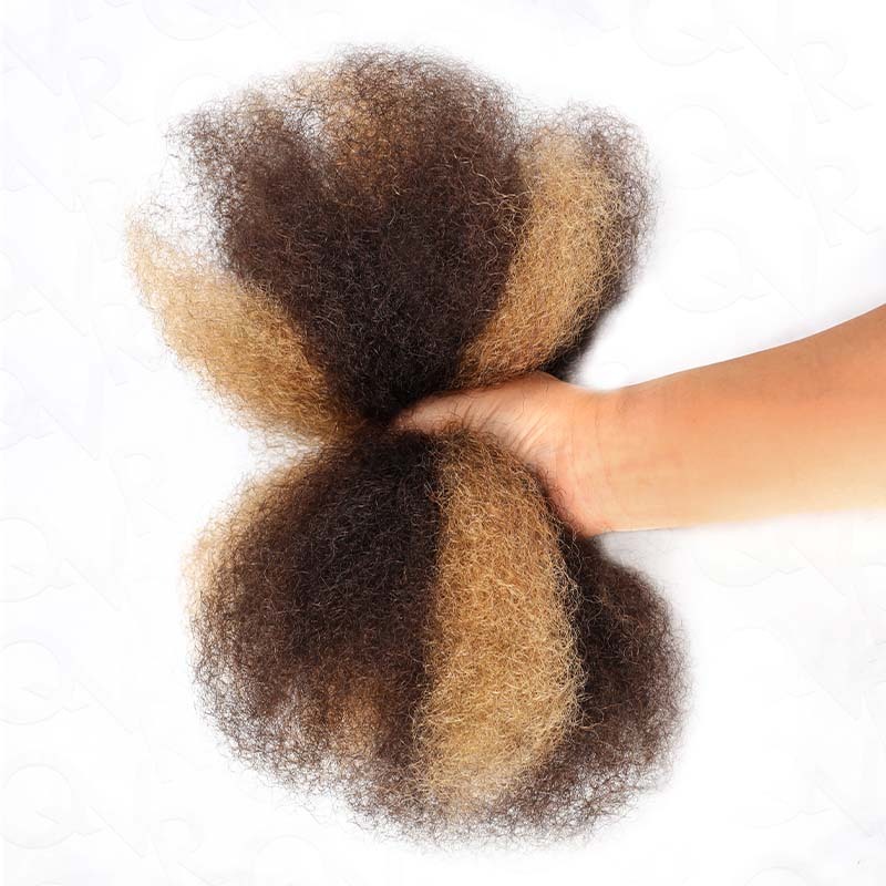 WIGARI Muti-Color Combo Afro Kinky Bulk Human Hair For Braiding Dreadlock