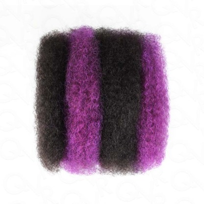 WIGARI Muti-Color Combo Afro Kinky Bulk Human Hair For Braiding Dreadlock