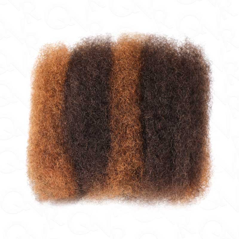 WIGARI Muti-Color Combo Afro Kinky Bulk Human Hair For Braiding Dreadlock