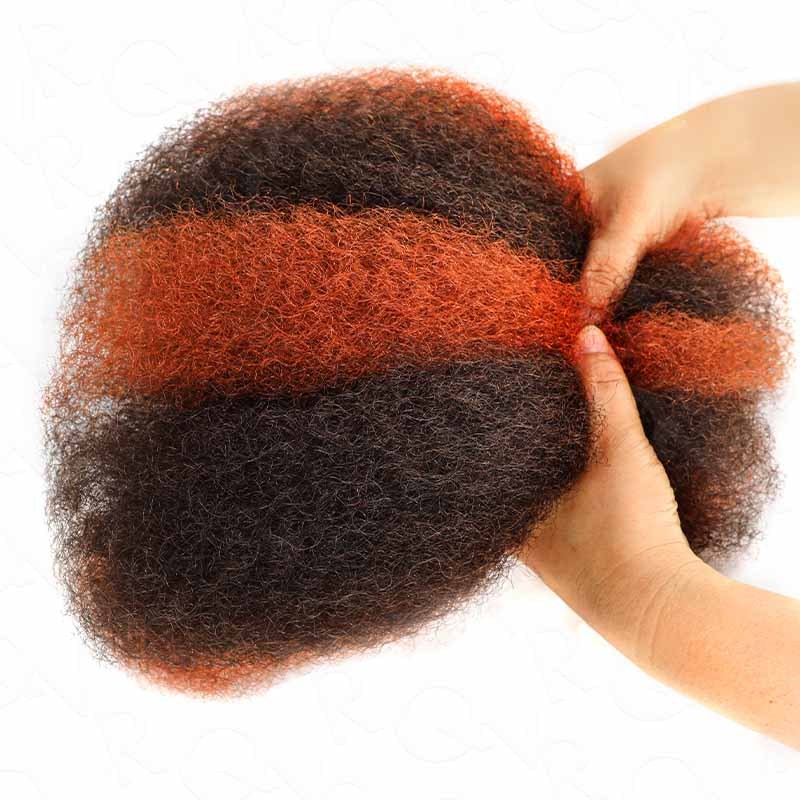 WIGARI Muti-Color Combo Afro Kinky Bulk Human Hair For Braiding Dreadlock