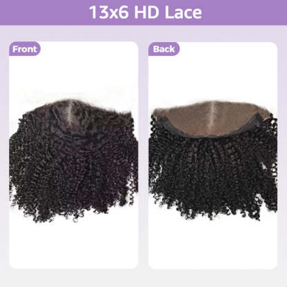 OQ Hair Kinky Curly Replaceable Zip Lace Tops For Block Wig