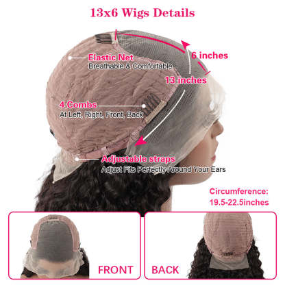 Short Bob Wigs Kinky Curly Human Hair 13x4 13x6 Lace Front Wigs Pre Plucked with Baby Hair Natural Black