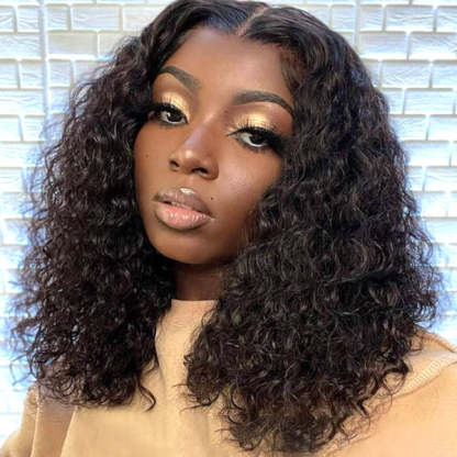  Wear Go Bob Wig 100% Glueless Pre-cut 7x5 HD Lace Wigs Preplucked With Natural Hairline Human Hair Wigs