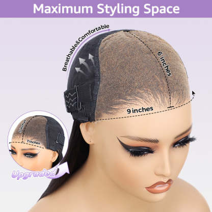  Afro Curly Wear Go Glueless Wig Pre-cut 7x5 HD Lace With Bleached Knots