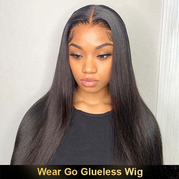  Wear Go Undetectable 13x4 HD Lace Front Wigs Glueless Human Hair Wigs Natural Look Beginner Friendly for Women