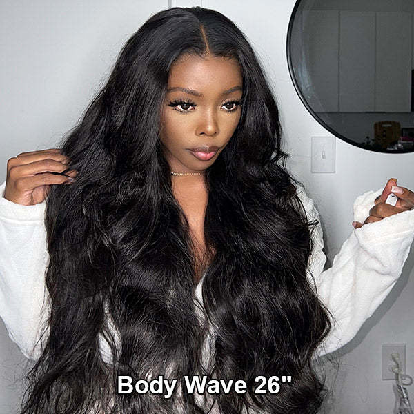 100% Glueless Wear Go Wig Pre-cut Lace Undetectable 7x5 HD Lace