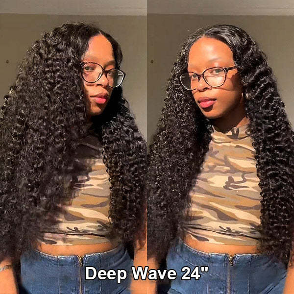  100% Glueless Wear Go Wig Pre-cut Lace Undetectable 7x5 HD Lace Wigs Preplucked with Natural Hairline Bleached Knots Human Hair Wigs