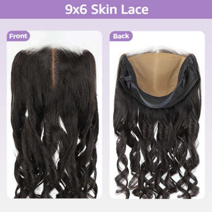 OQ Hair Body Wave Replaceable Zip Lace Tops For Block Wig