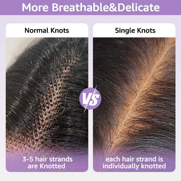  Afro Curly Wear Go Glueless Wig Pre-cut 7x5 HD Lace With Bleached Knots