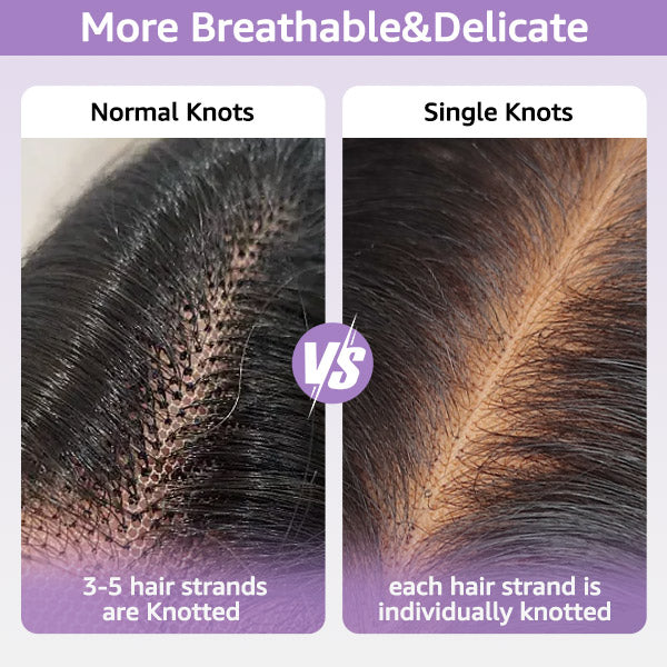  Water Wave Wear Go Wigs 7x5 HD Lace Real Glueless Lace Closure Wigs