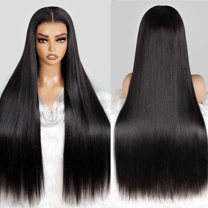 Lolly 30 inch 13x4 HD Full Lace Front Wigs Upgrade Frontal Drawstring Wig Pre Plucked Pre Bleached Knots Glueless Human Hair Wigs Flash Sale