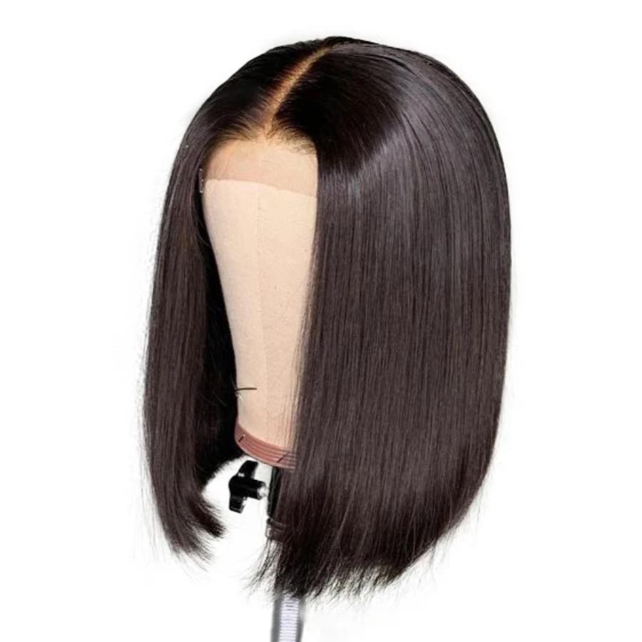 Straight Hair Short Bob Human Hair 13x4 13x6 HD Lace Frontal Wigs Pre-plucked Natural Hairline