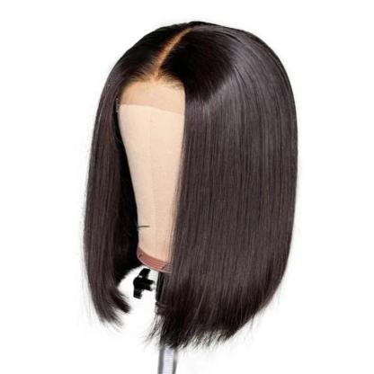 Straight Hair Short Bob Human Hair 13x4 13x6 HD Lace Frontal Wigs Pre-plucked Natural Hairline