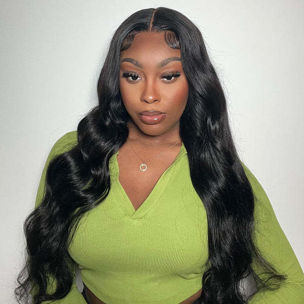  Body Wave Wear Go Glueless Wigs Pre Cut 7x5 HD Lace Human Hair Wigs With Baby Hair