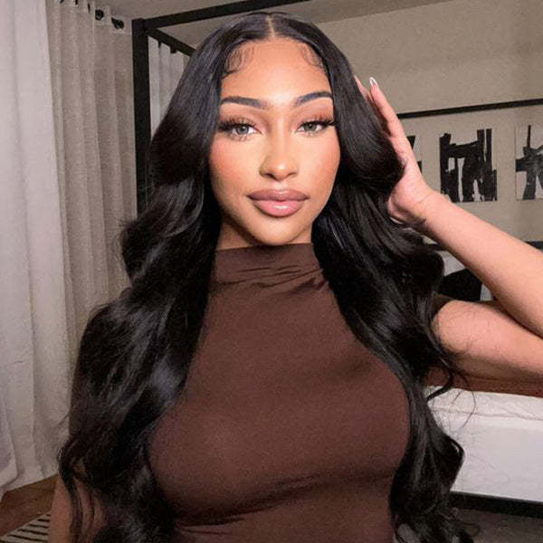 Body Wave Hair Wear & Go Glueless Wigs 7x5 Pre Cut HD Lace Closure Wigs With Pre Plucked Nautral Hairline