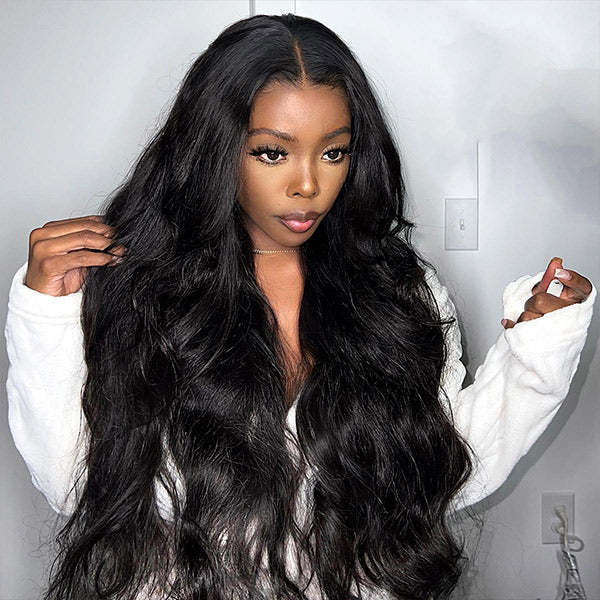  Body Wave Wear Go Glueless Wigs Pre Cut 7x5 HD Lace Human Hair Wigs With Baby Hair