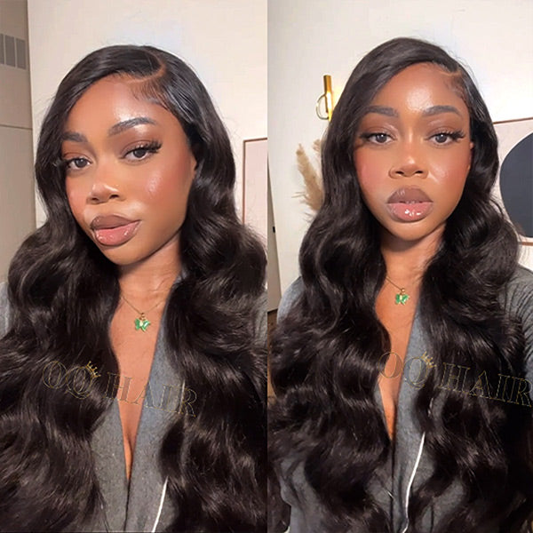 24h Shipping | Ocean Wave Hair Wear Go Glueless Wigs 6x4 Pre Cut HD Lace Closure Wigs With Pre Plucked Nautral Hairline