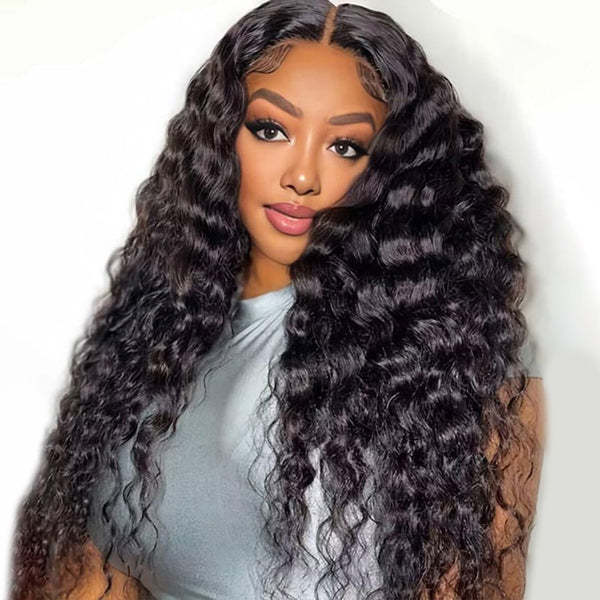  Loose Deep Wear Go Wig Pre-cut 7x5 HD Lace Bleached Knots Human Hair Glueless Wig