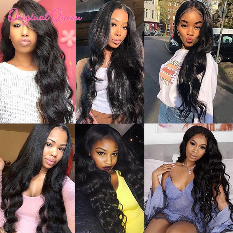 4*4 Lace Closure Wig Pre-Plucked Loose Wave Human Hair Wigs Loose Curly Wigs Natural Hairline