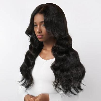 9x6 Layer Glueless Wig With Bangs Body Wave