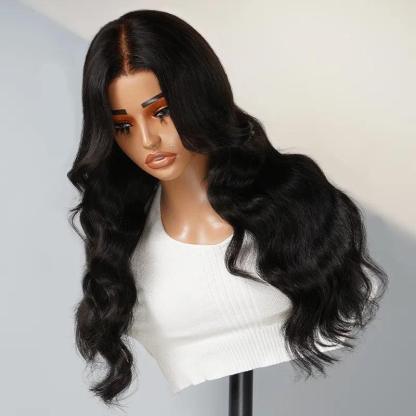 9x6 Layer Glueless Wig With Bangs Body Wave
