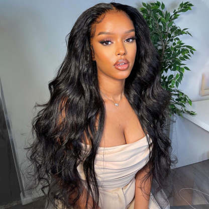  Wear Go Undetectable 13x4 HD Lace Front Wigs Glueless Human Hair Wigs Natural Look Beginner Friendly for Women