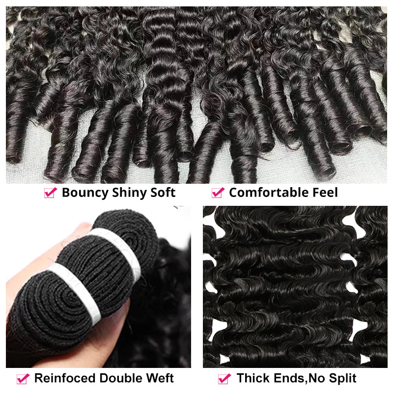 Wigari Hair 12A Raw Burmese Curly 3 Bundles 100% Virgin Unprocessed Human Hair Extension