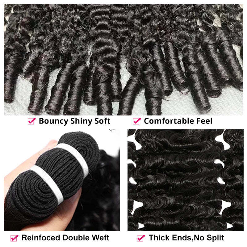 Wigari Hair 12A Raw Burmese Curly 3 Bundles 100% Virgin Unprocessed Human Hair Extension