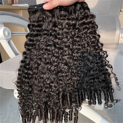 Wigari Hair 12A Raw Burmese Curly 3 Bundles 100% Virgin Unprocessed Human Hair Extension