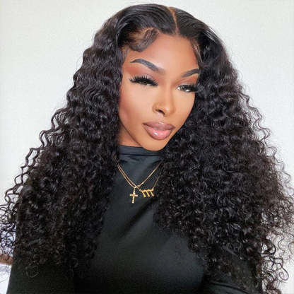  Deep Wave Wear Go Glueless Wigs 7x5 HD Lace Pre Cut Lace Closure Wigs