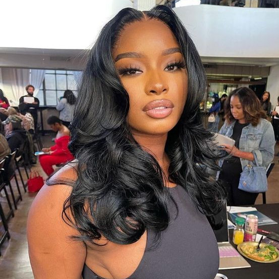 24h Shipping | Ocean Wave Hair Wear Go Glueless Wigs 6x4 Pre Cut HD Lace Closure Wigs With Pre Plucked Nautral Hairline