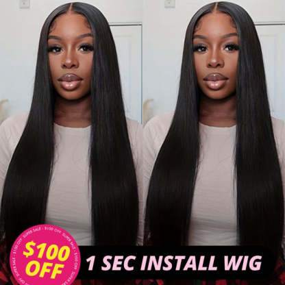 5x5 Ready to Wear Glueless Wig Pre Plucked Pre Bleached Knots Pre Cut HD Lace Front Upgrade Drawstring Human Hair Wigs for Beginner Friendly Flash Sale