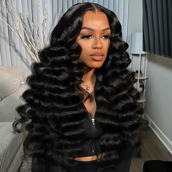  Loose Deep Wear Go Wig Pre-Cut 9x6 T Part Lace Wig Easy Install Glueless Wig