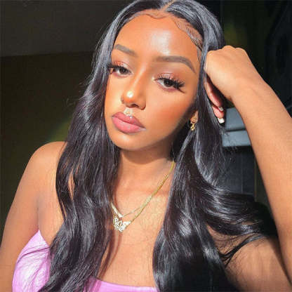 Body Wave V Part Wig No Leave Out Thin Part Glueless Wigs Human Hair Wig