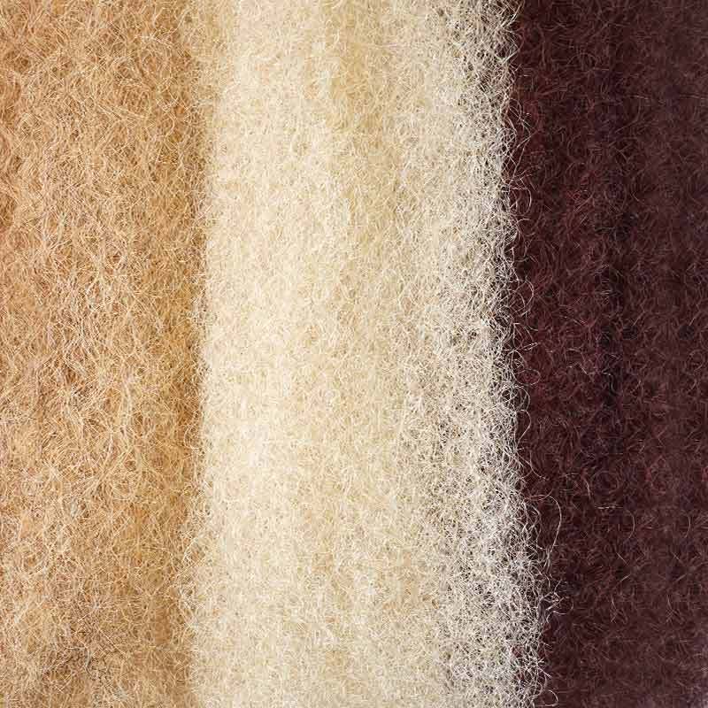 WIGARI 3 In 1 Afro Kinky Bulk Three Colors #32/16/613 Human Hair For Braiding Dreadlock Hair