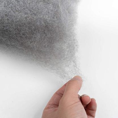 WIGARI Brazilian Grey Color Remy Hair Afro kinky Bulk Human Hair For Braiding Dreadlock Hair