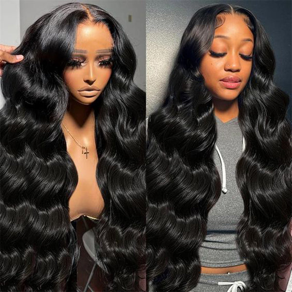 5x5 Ready to Wear Glueless Wig Pre Plucked Pre Bleached Knots Pre Cut HD Lace Front Upgrade Drawstring Human Hair Wigs for Beginner Friendly Flash Sale