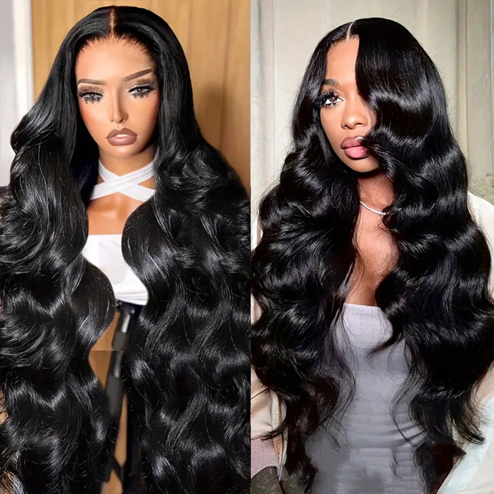 Lolly 30 inch 13x4 HD Full Lace Front Wigs Upgrade Frontal Drawstring Wig Pre Plucked Pre Bleached Knots Glueless Human Hair Wigs Flash Sale