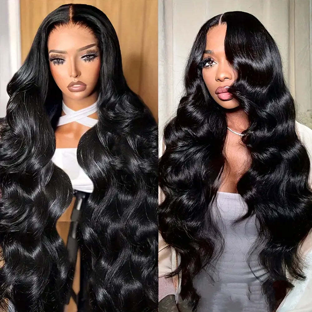 Lolly 30 inch 13x4 HD Full Lace Front Wigs Upgrade Frontal Drawstring Wig Pre Plucked Pre Bleached Knots Glueless Human Hair Wigs Flash Sale