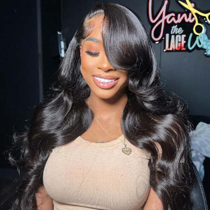  M-Cap Body Wave Wear Go Glueless Wigs Pre-plucked Pre Cut 9x6 HD Lace Bleached Tiny Knots Beginner Friendly