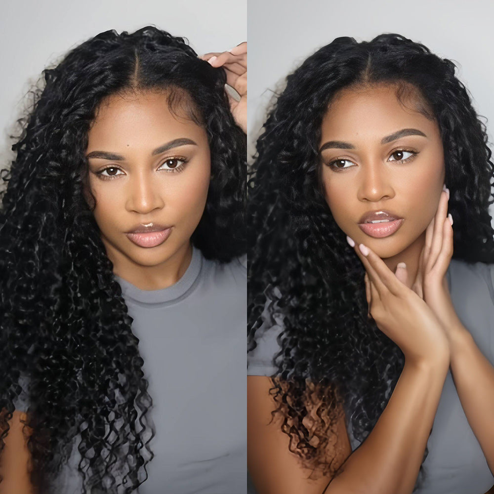 WIGARI Lightweight Water Wave Crochet Human Hair Extension